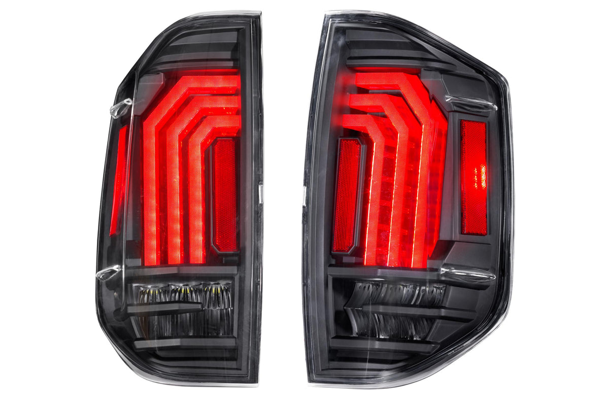 Morimoto XB LED Tail Lights: Toyota Tundra (14-21 / Clear Lens / Set)