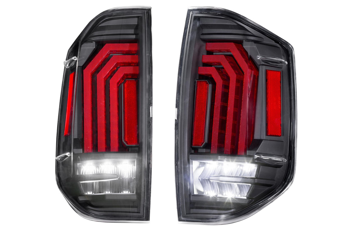 Morimoto XB LED Tail Lights: Toyota Tundra (14-21 / Clear Lens / Set)