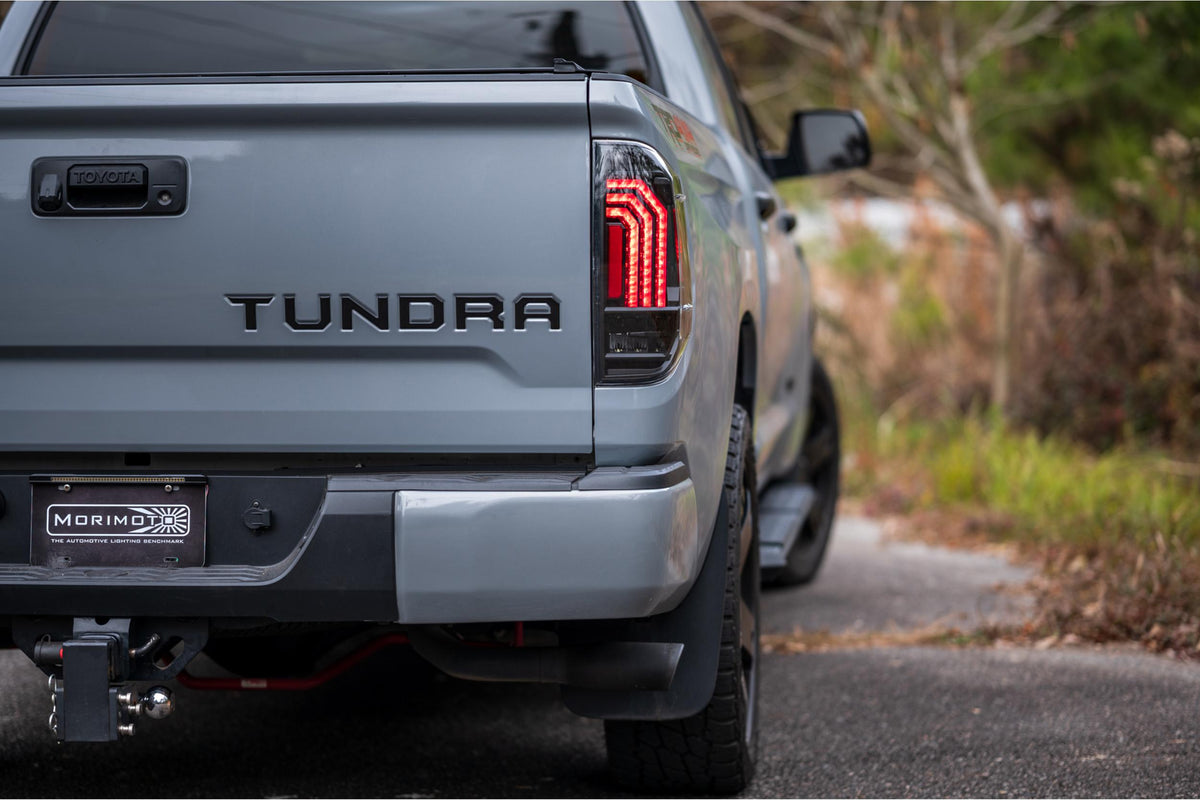 Morimoto XB LED Tail Lights: Toyota Tundra (14-21 / Clear Lens / Set)