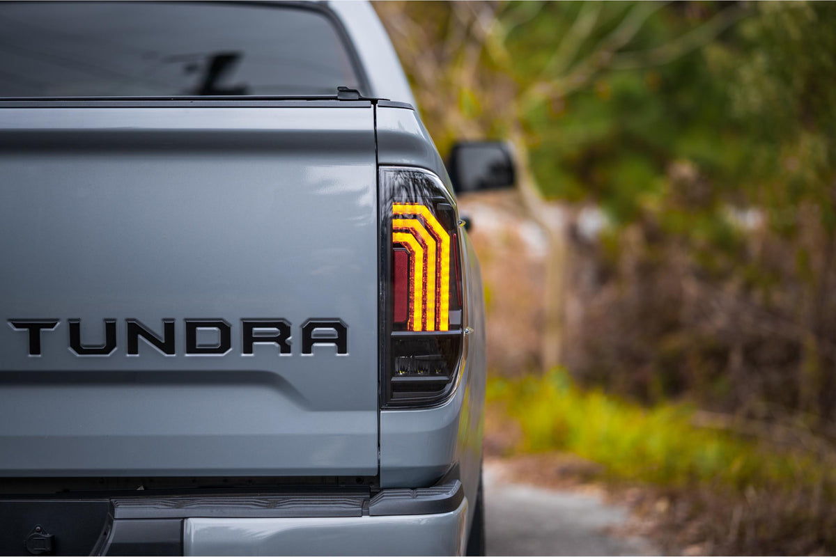 Morimoto XB LED Tail Lights: Toyota Tundra (14-21 / Clear Lens / Set)