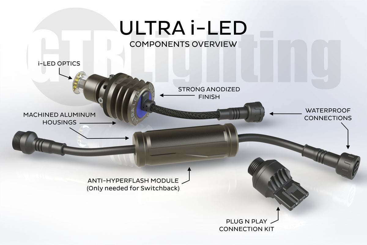 GTR Lighting GTR i-LED Ultra: LED Bulbs (Amber) (Set)