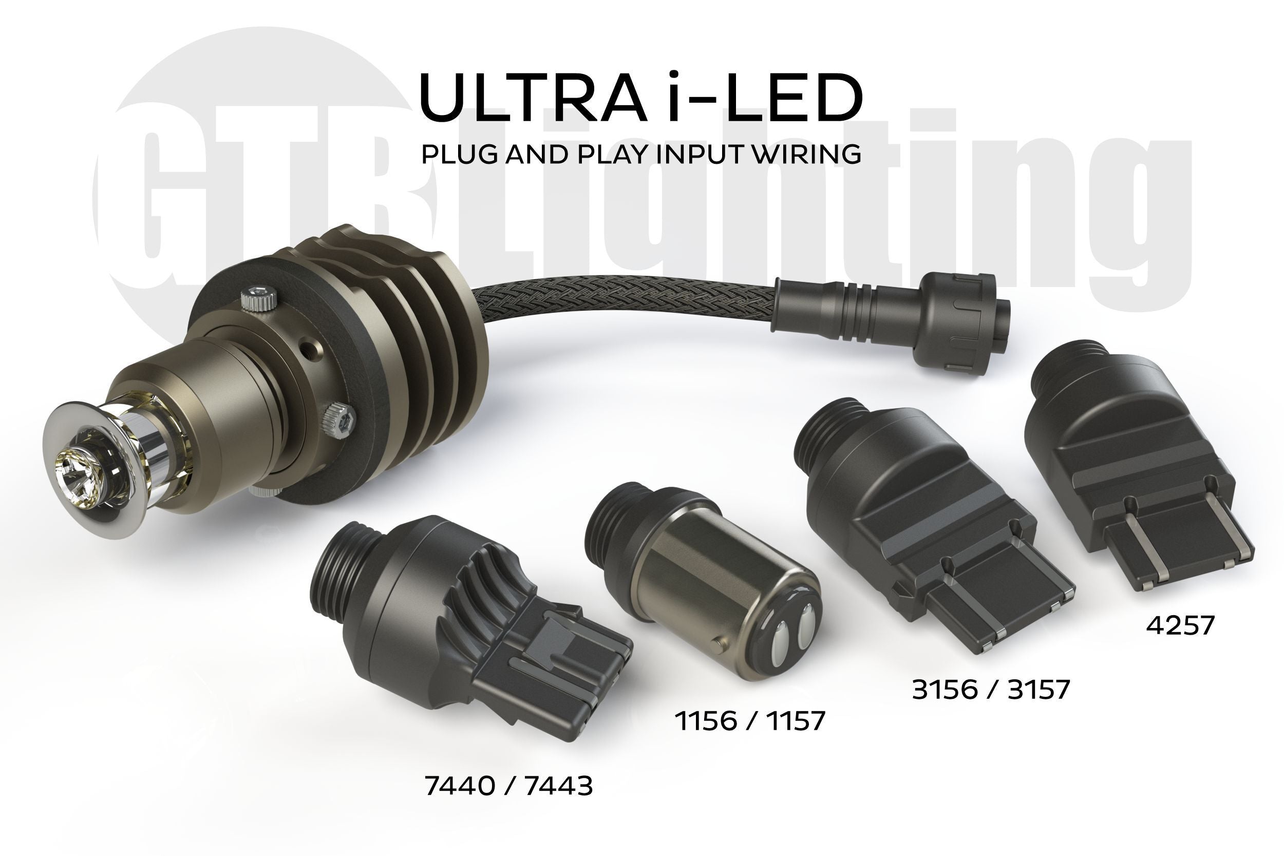 GTR Lighting GTR i-LED Ultra: Input Sockets (1156) (Set)