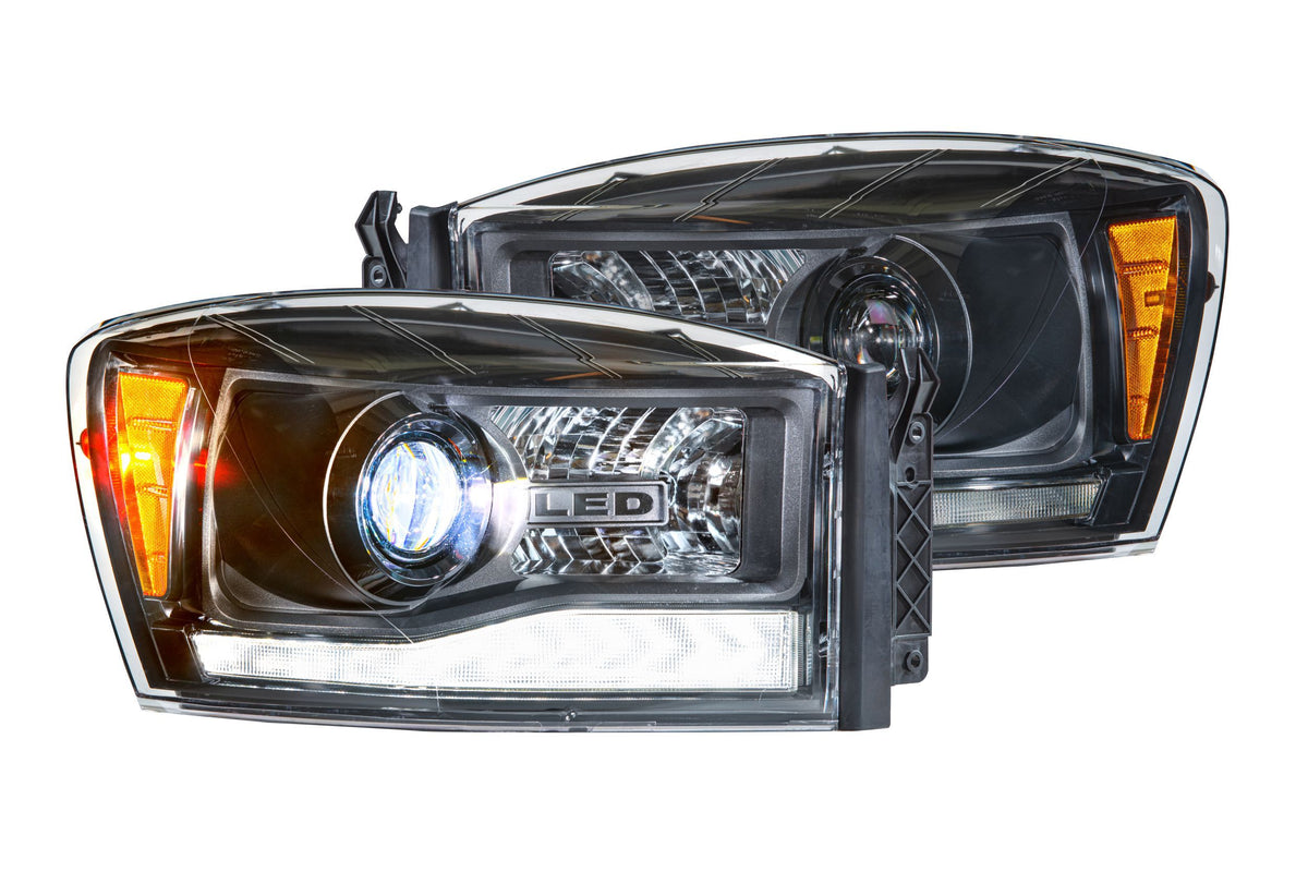 Morimoto XB Hybrid LED Headlights: Dodge Ram (06-08 / Set)