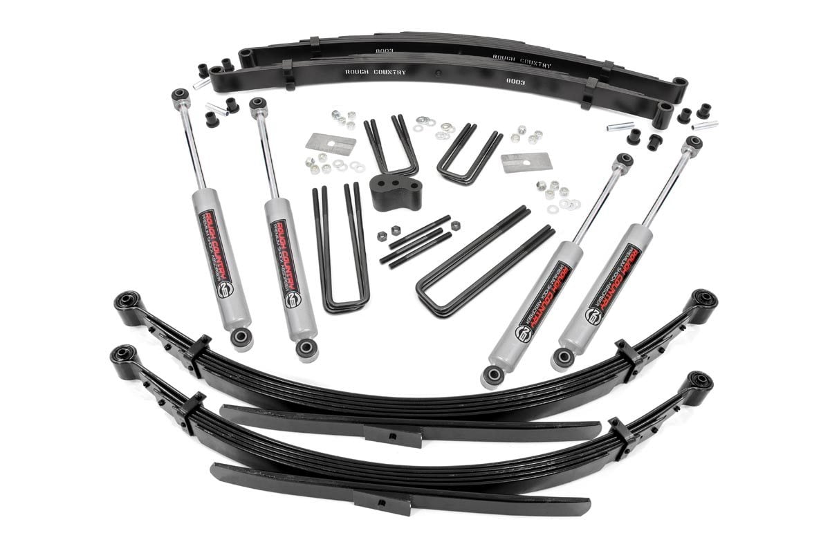 4 Inch Lift Kit | Rear Springs | Dodge W100 Truck/W200 Truck 4WD (1974-1977) image 2