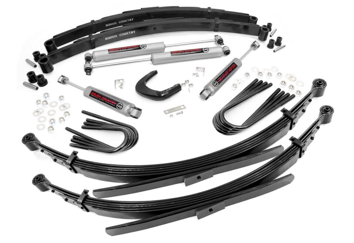 4 Inch Lift Kit | 52 Inch Rear Springs | Chevy/GMC C10/K10 Truck & SUV/K5 Blazer (73-76) image 4