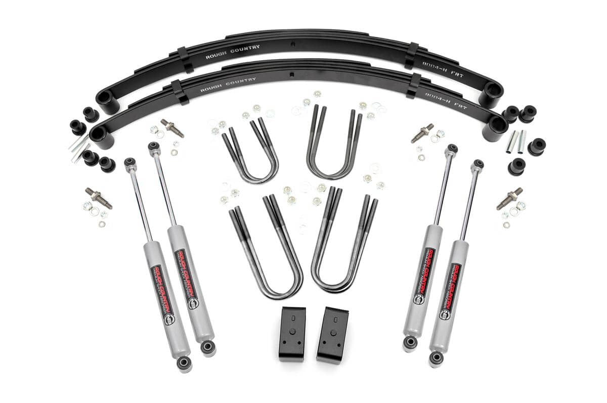 ROUGH COUNTRY Lift Kit Jeep Grand Wagoneer/J10 Truck/J20 Truck/Wagoneer 4WD