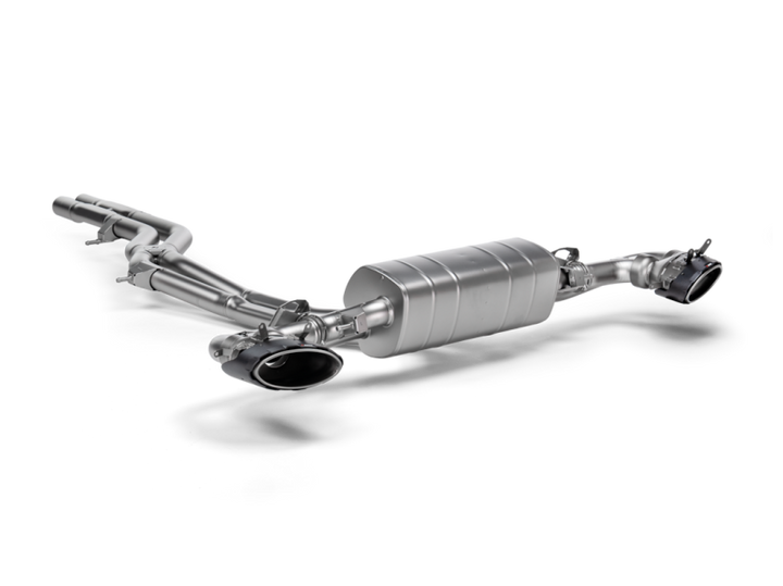 Akrapovic 2025 Audi RSQ8 Evolution Race Line Link Pipe Set (Titanium)