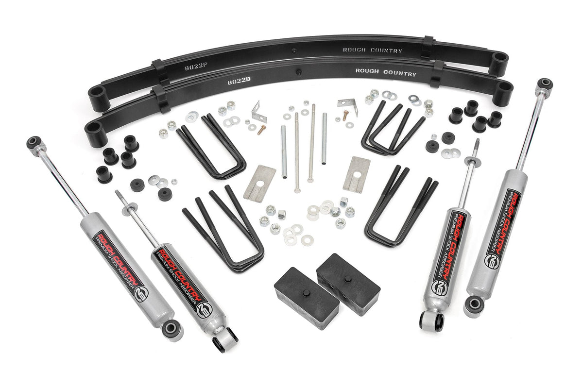 3 Inch Lift Kit | RR Springs | Toyota Truck 4WD (1979-1983) image 2