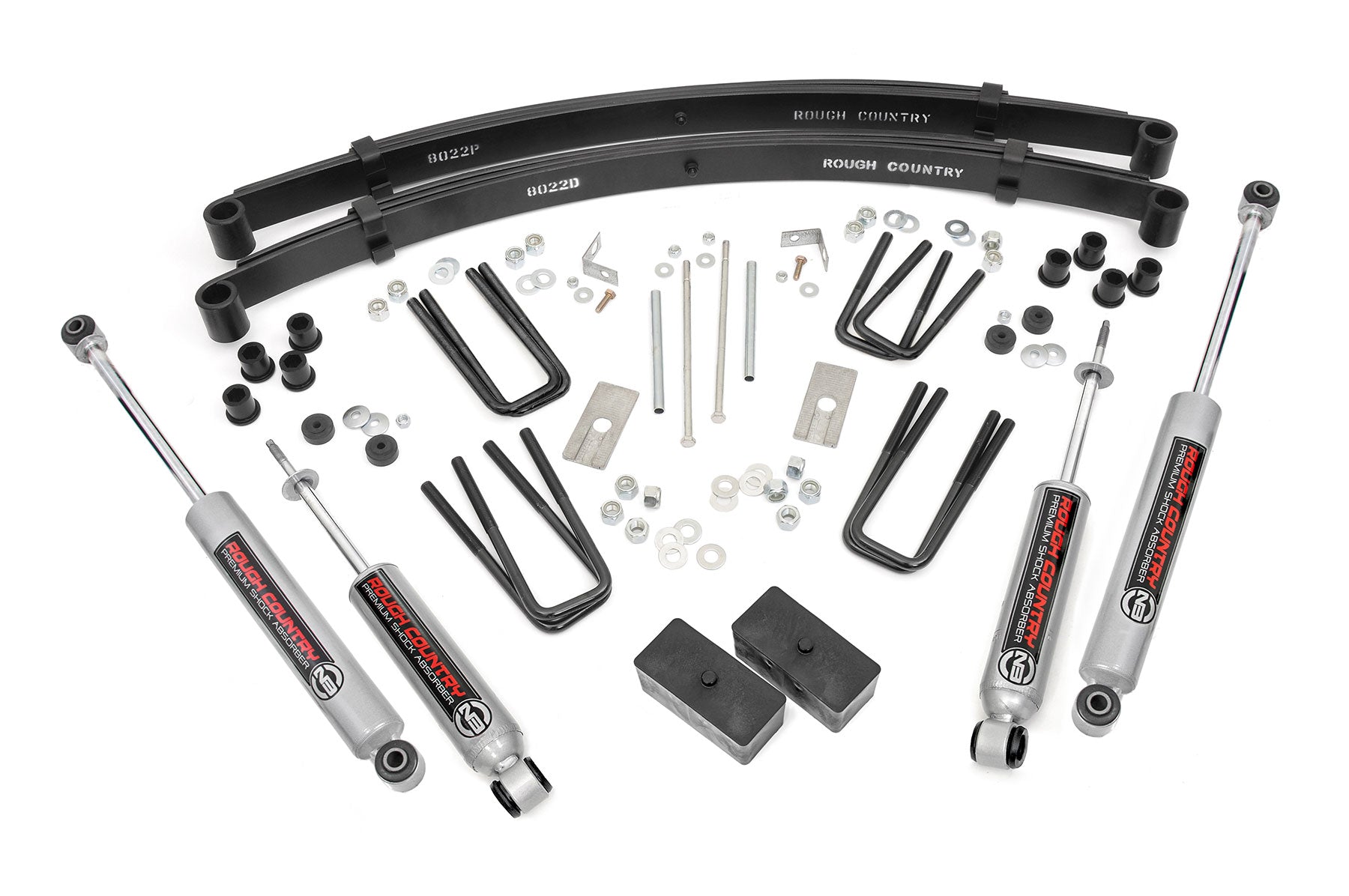 3 Inch Lift Kit | Rear Springs | Toyota Truck 4WD (1984-1985) image 2