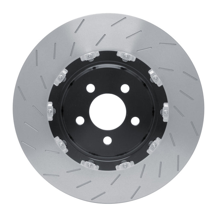 DFC 15-20 Dodge Challenger Front Slotted Hi-Carbon Alloy Geomet Coated Rotor