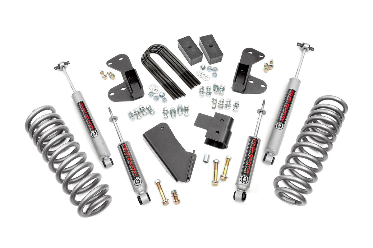 4 Inch Lift Kit | Quad Front Shocks | Rear Springs | Ford Bronco 4WD (80-96) image 6
