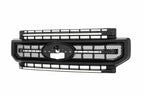 Morimoto XBG LED Grille: Ford Super Duty (20-22 / Black / White DRL)