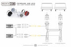 Morimoto XB LED Tail Lights: Ferrari (95-04 / Set)