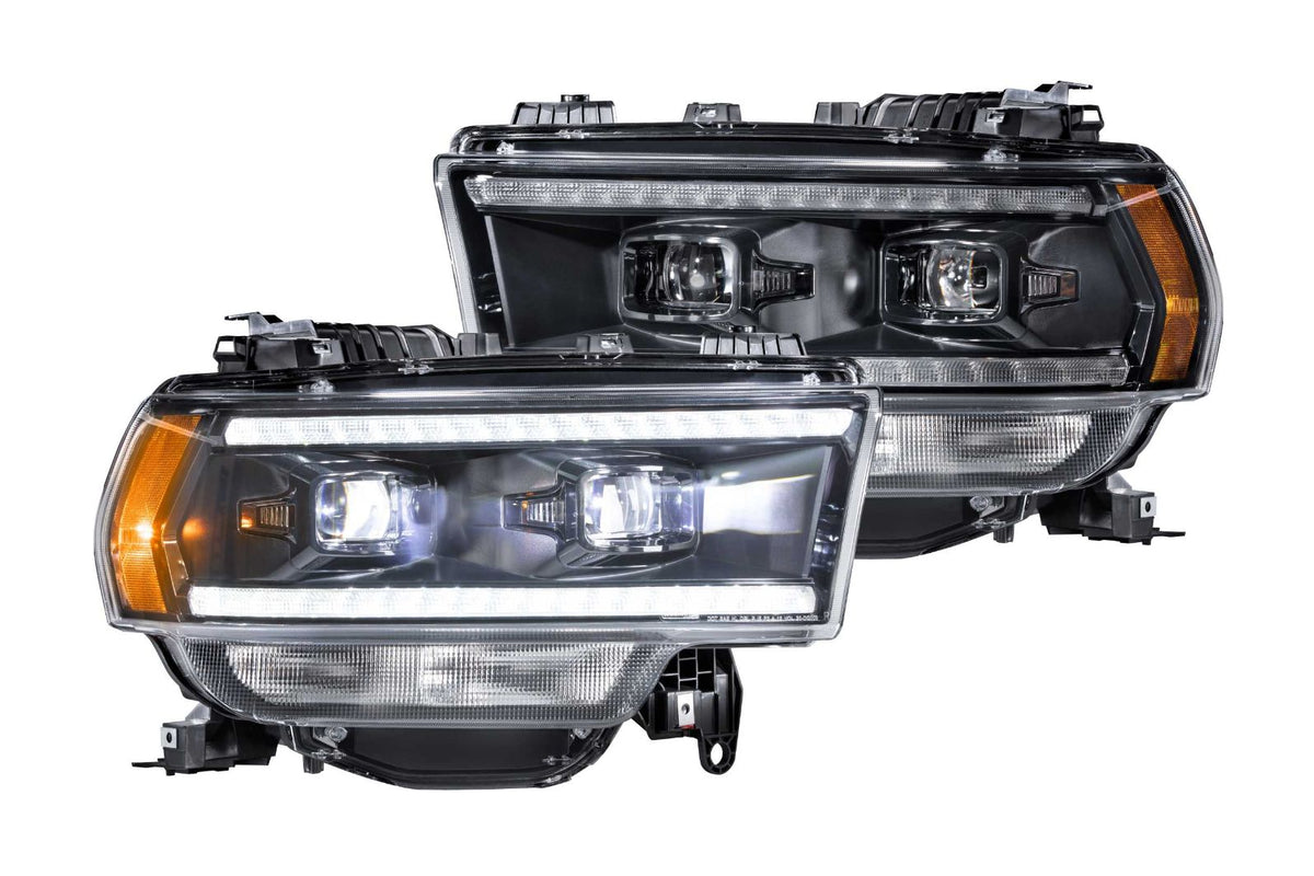 Morimoto XB Hybrid LED Headlights: Ram HD (19-24 / Set)