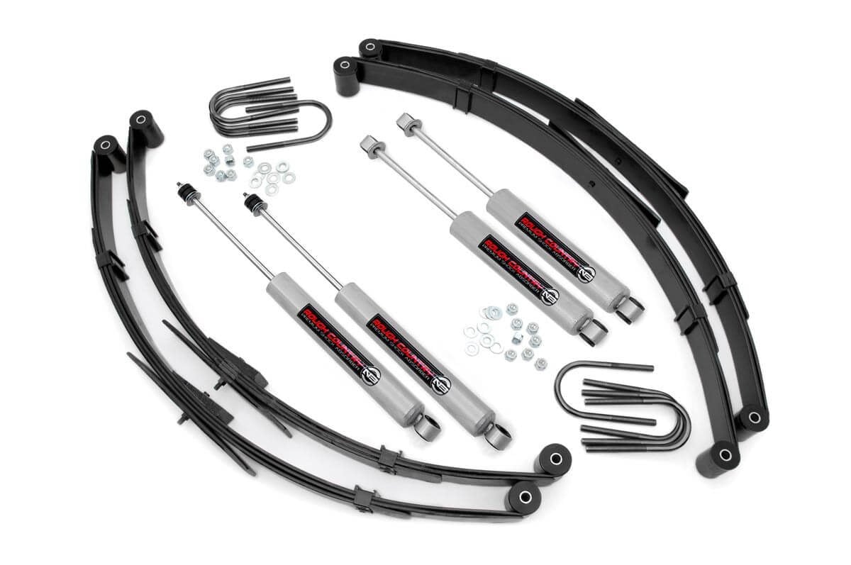 2.5 Inch Lift Kit | Jeep Wrangler YJ 4WD (1987-1995) image 4
