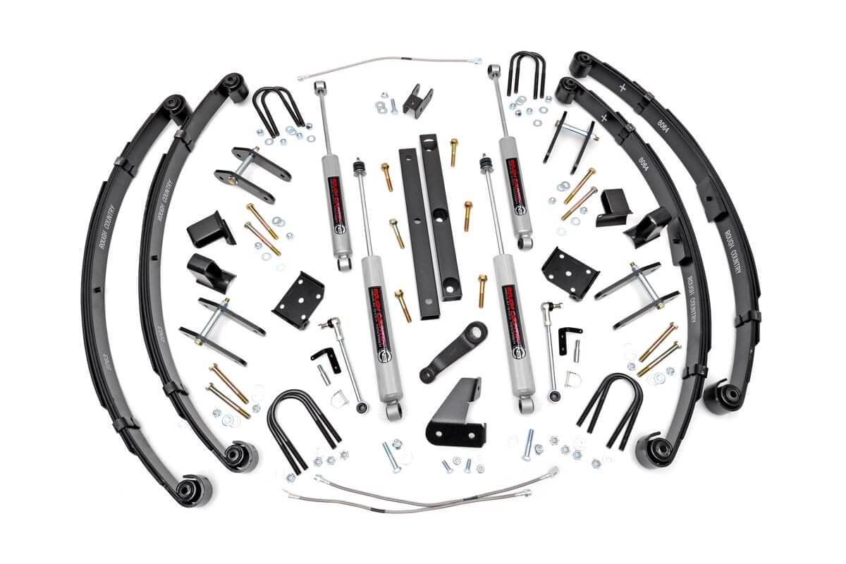 2.5 Inch Lift Kit | Jeep Wrangler YJ 4WD (1987-1995) image 2
