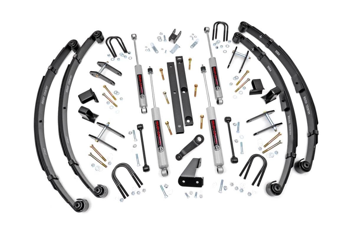 2.5 Inch Lift Kit | Jeep Wrangler YJ 4WD (1987-1995) image 3