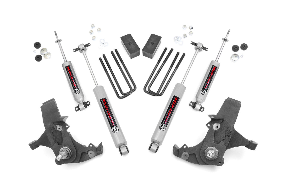 4 Inch Lift Kit | M1 | Chevy C1500/K1500 Pickup Extended Ca/Half-Ton SUV (88-99)