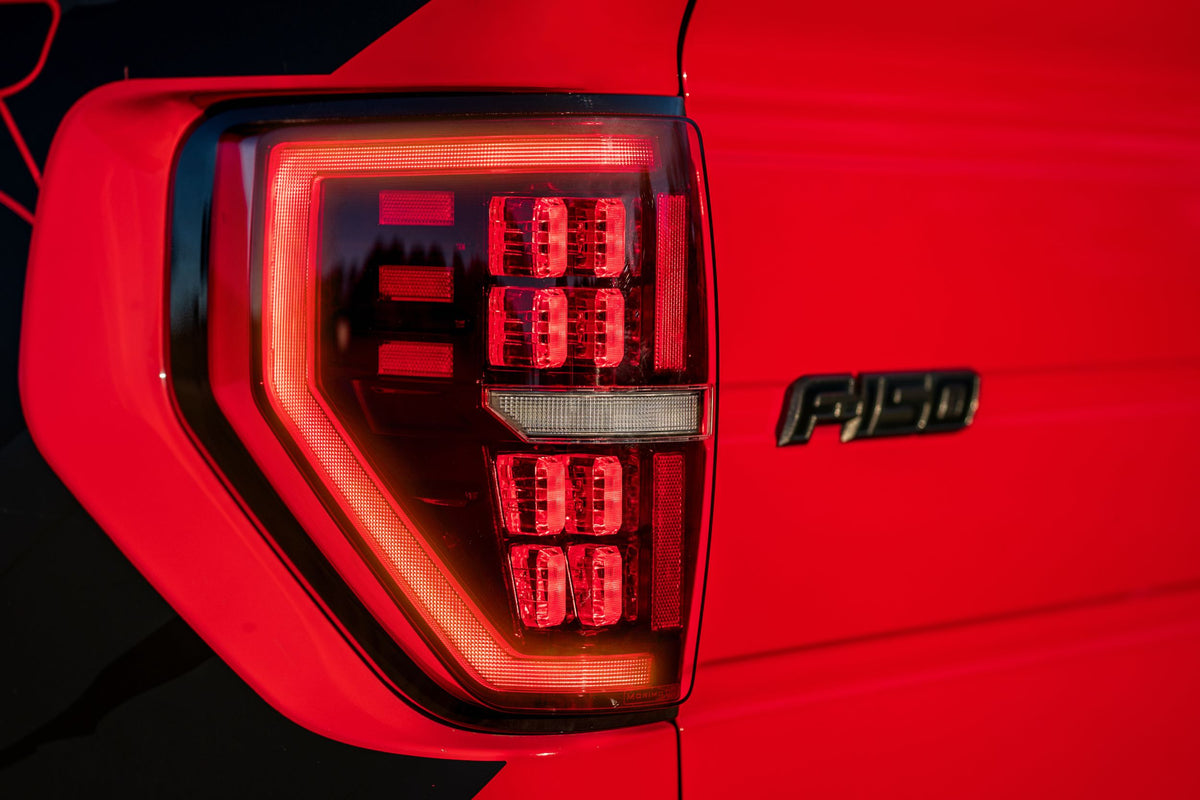 Morimoto XB LED Tail Lights: Ford F-150 (09-14 / Red Lens / Set)
