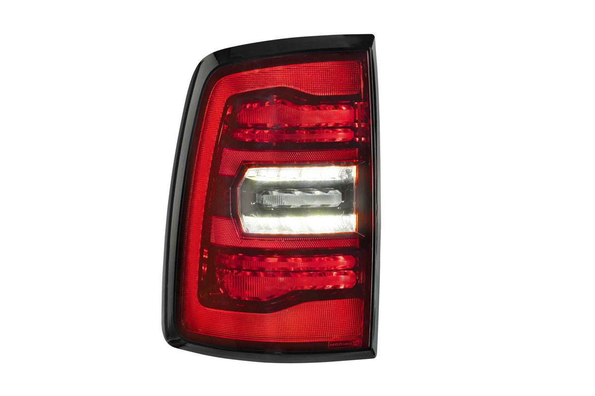 Morimoto XB LED Tail Lights: Dodge Ram (09-18 / Gen II / Red Lens / Set)