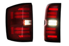 Morimoto XB LED Tail Lights: Chevrolet Silverado (14-19 / Red Lens / Set)