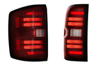 Morimoto XB LED Tail Lights: Chevrolet Silverado (14-19 / Red Lens / Set)