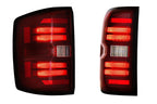 Morimoto XB LED Tail Lights: Chevrolet Silverado (14-19 / Red Lens / Set)
