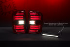 Morimoto XB LED Tail Lights: Chevrolet Silverado (14-19 / Red Lens / Set)