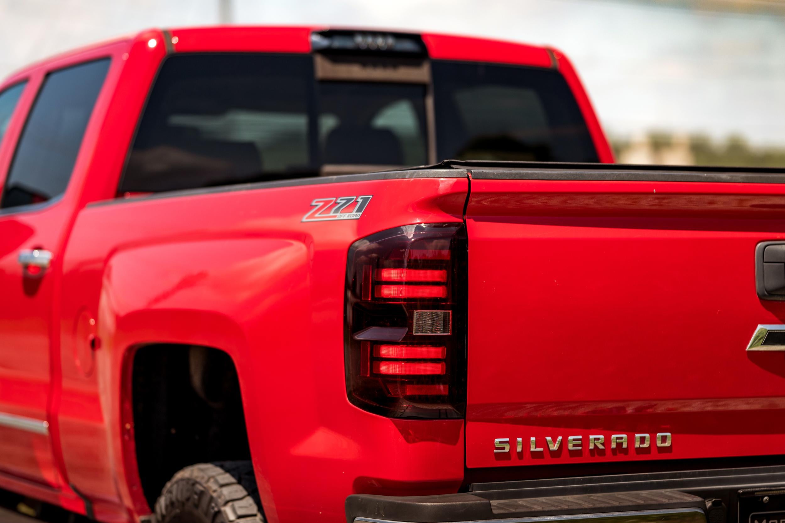 Morimoto XB LED Tail Lights: Chevrolet Silverado (14-19 / Red Lens / Set)