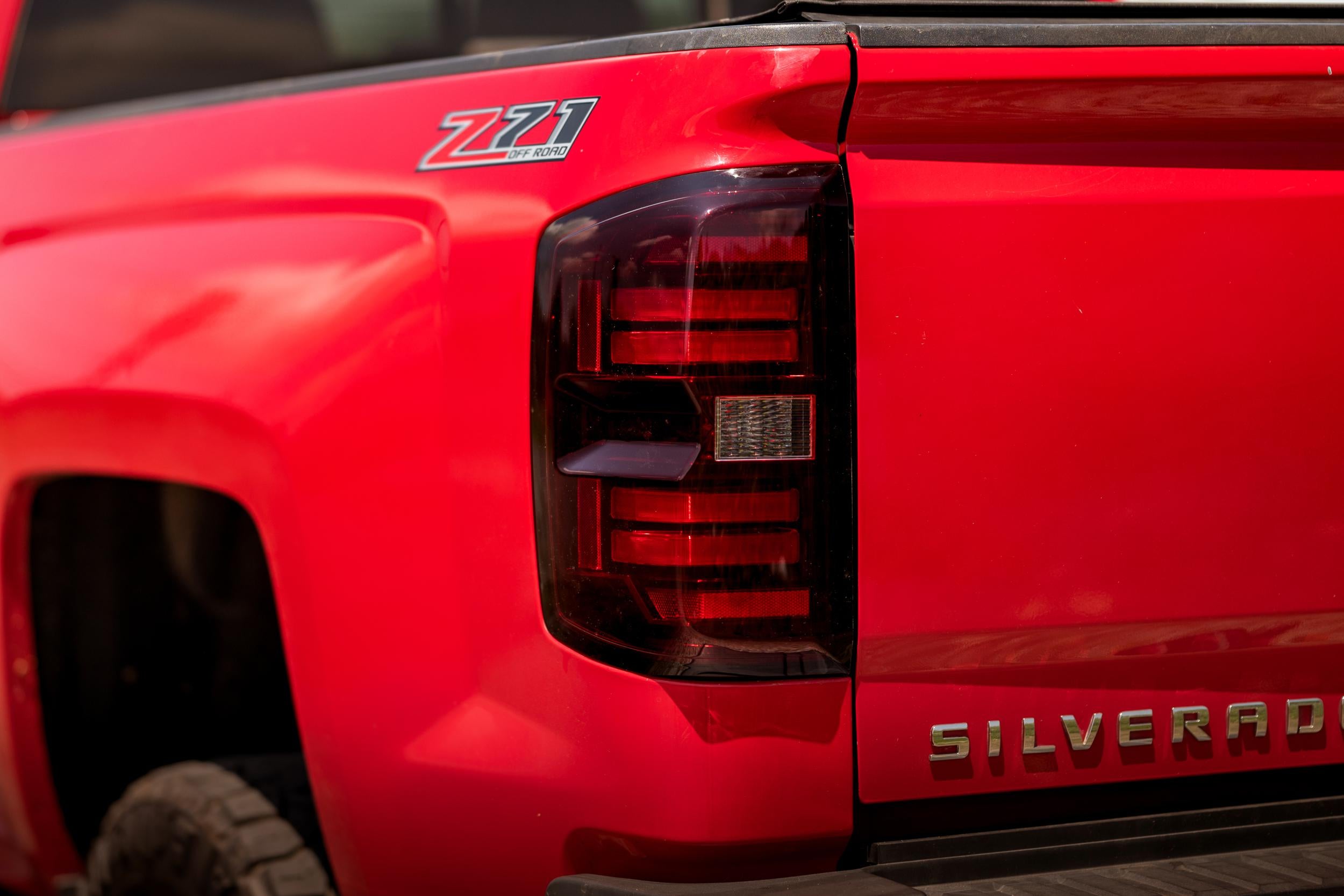 Morimoto XB LED Tail Lights: Chevrolet Silverado (14-19 / Red Lens / Set)