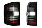 Morimoto XB LED Tail Lights: Chevrolet Silverado (14-19 / Smoked Lens / Set)