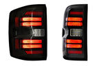 Morimoto XB LED Tail Lights: Chevrolet Silverado (14-19 / Smoked Lens / Set)