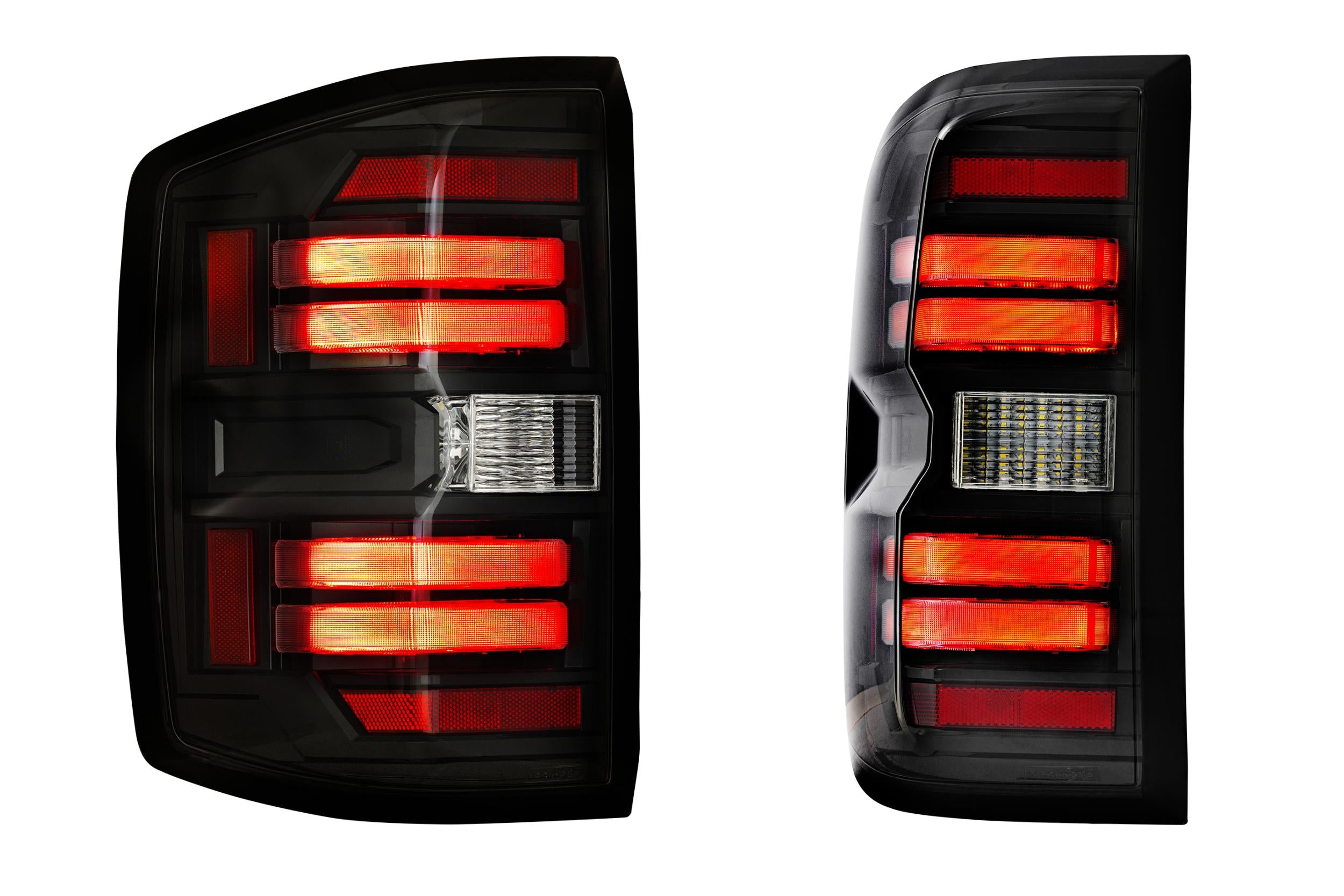 Morimoto XB LED Tail Lights: Chevrolet Silverado (14-19 / Smoked Lens / Set)