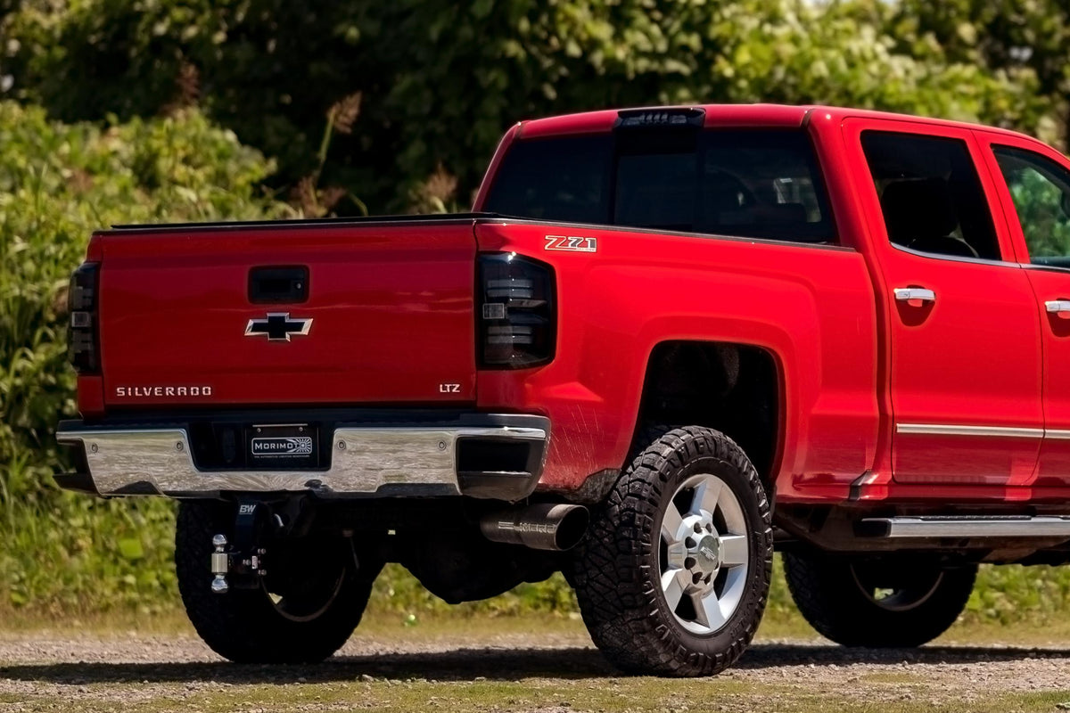 Morimoto XB LED Tail Lights: Chevrolet Silverado (14-19 / Smoked Lens / Set)