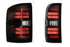 Morimoto XB LED Tail Lights: GMC Sierra (14-18 / Smoked Lens / Set)