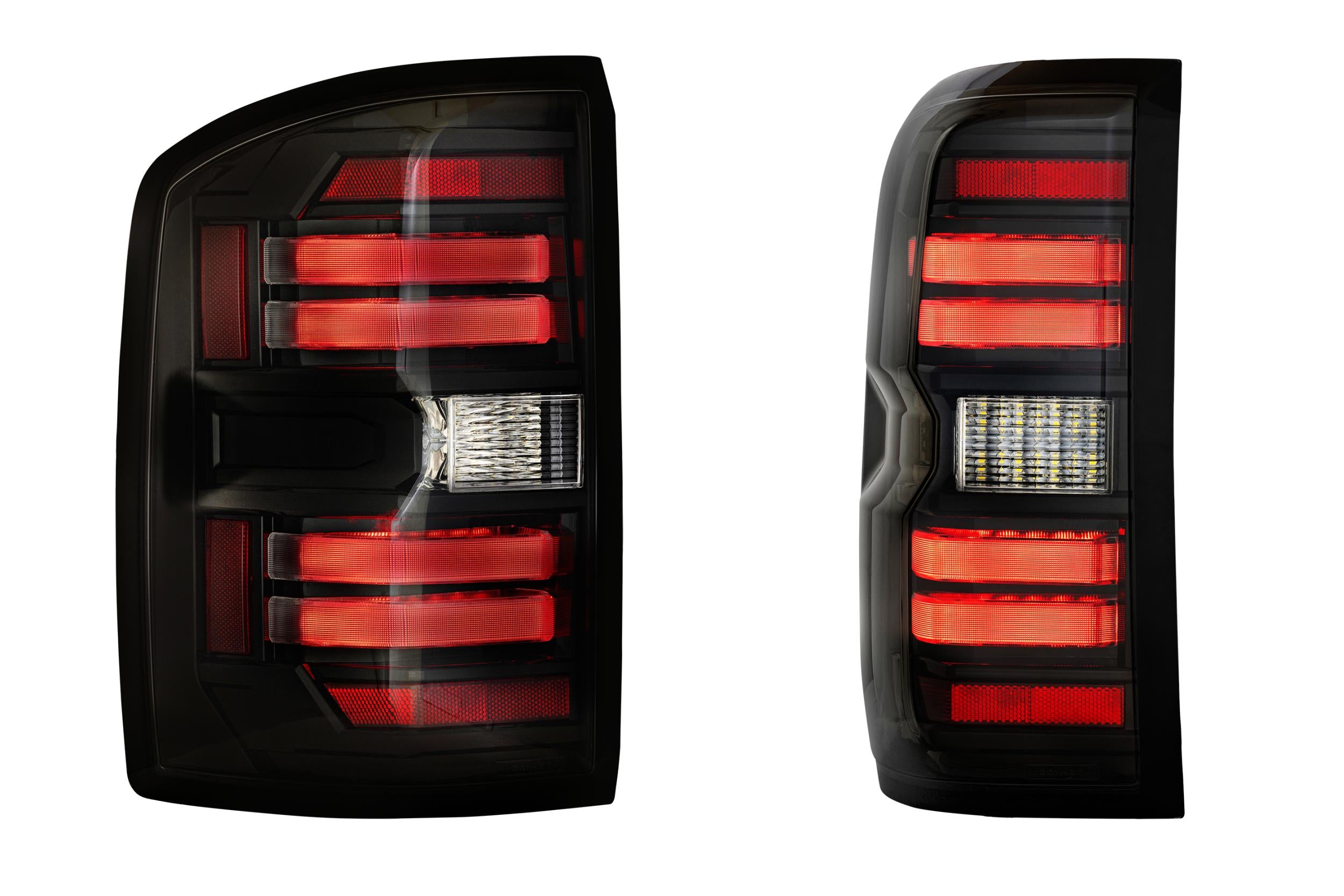 Morimoto XB LED Tail Lights: GMC Sierra (14-18 / Smoked Lens / Set)