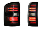 Morimoto XB LED Tail Lights: GMC Sierra (14-18 / Smoked Lens / Set)
