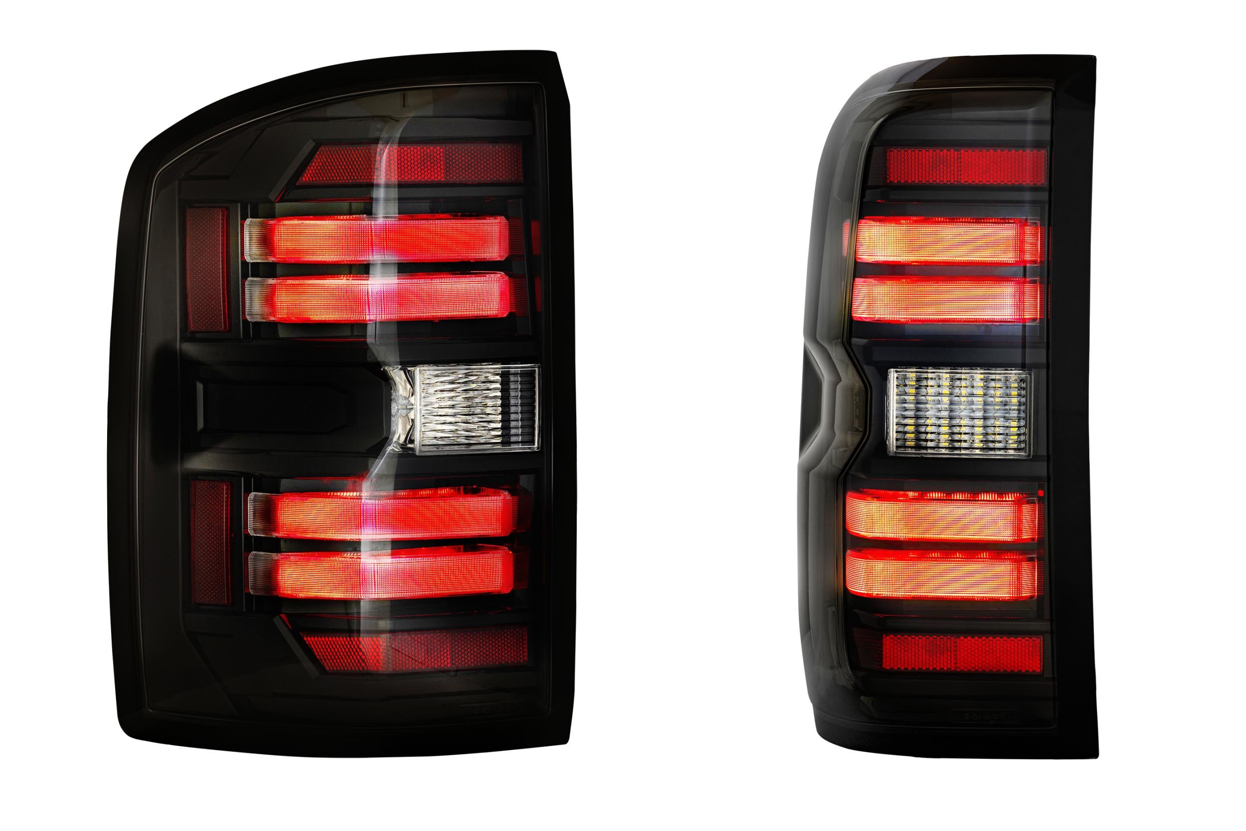 Morimoto XB LED Tail Lights: GMC Sierra (14-18 / Smoked Lens / Set)