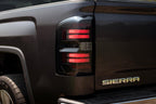 Morimoto XB LED Tail Lights: GMC Sierra (14-18 / Smoked Lens / Set)