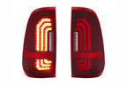 Morimoto XB LED Tail Lights: Ford Super Duty (99-16 / Red Lens / Set)