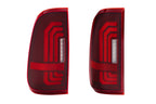 Morimoto XB LED Tail Lights: Ford Super Duty (99-16 / Red Lens / Set)
