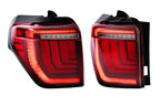 Morimoto XB LED Tail Lights: Toyota 4Runner (10-24 / Red Lens / Set)
