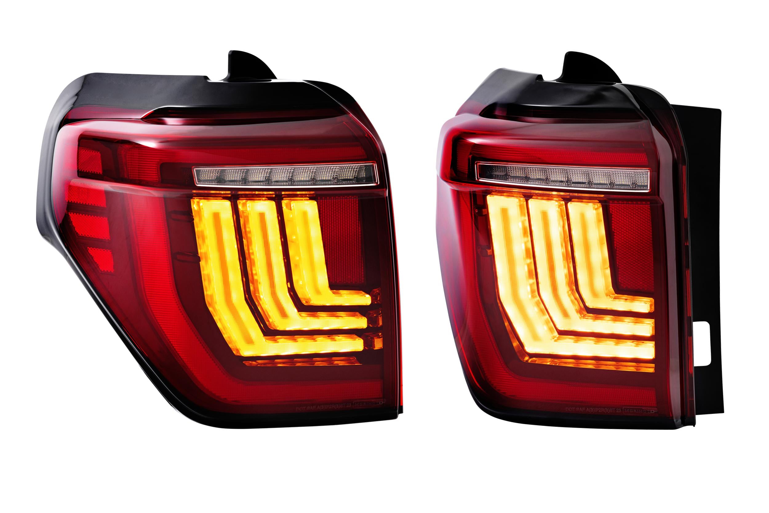 Morimoto XB LED Tail Lights: Toyota 4Runner (10-24 / Red Lens / Set)