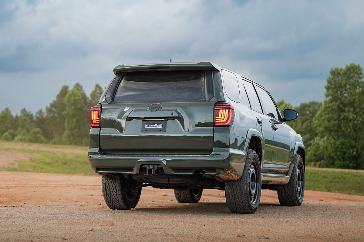 Morimoto XB LED Tail Lights: Toyota 4Runner (10-24 / Red Lens / Set)