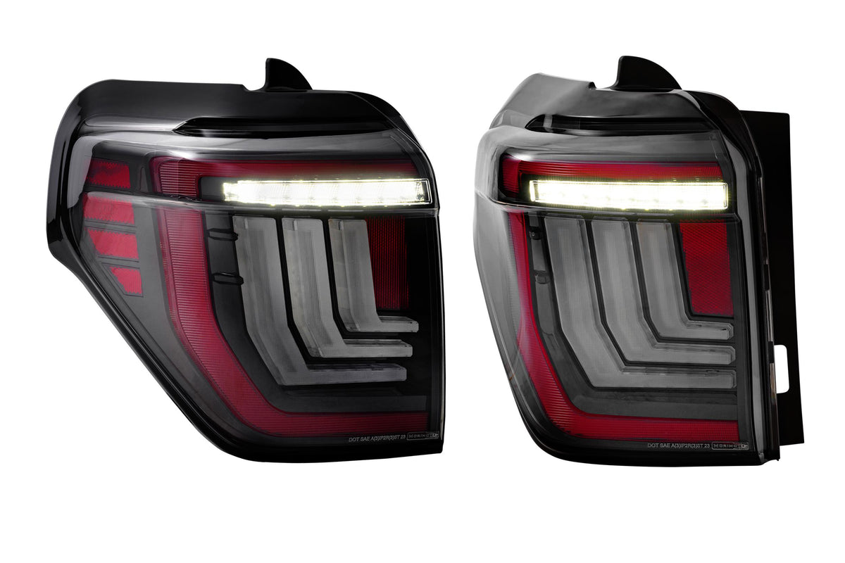 Morimoto XB LED Tail Lights: Toyota 4Runner (10-24 / Smoked Lens / Set)
