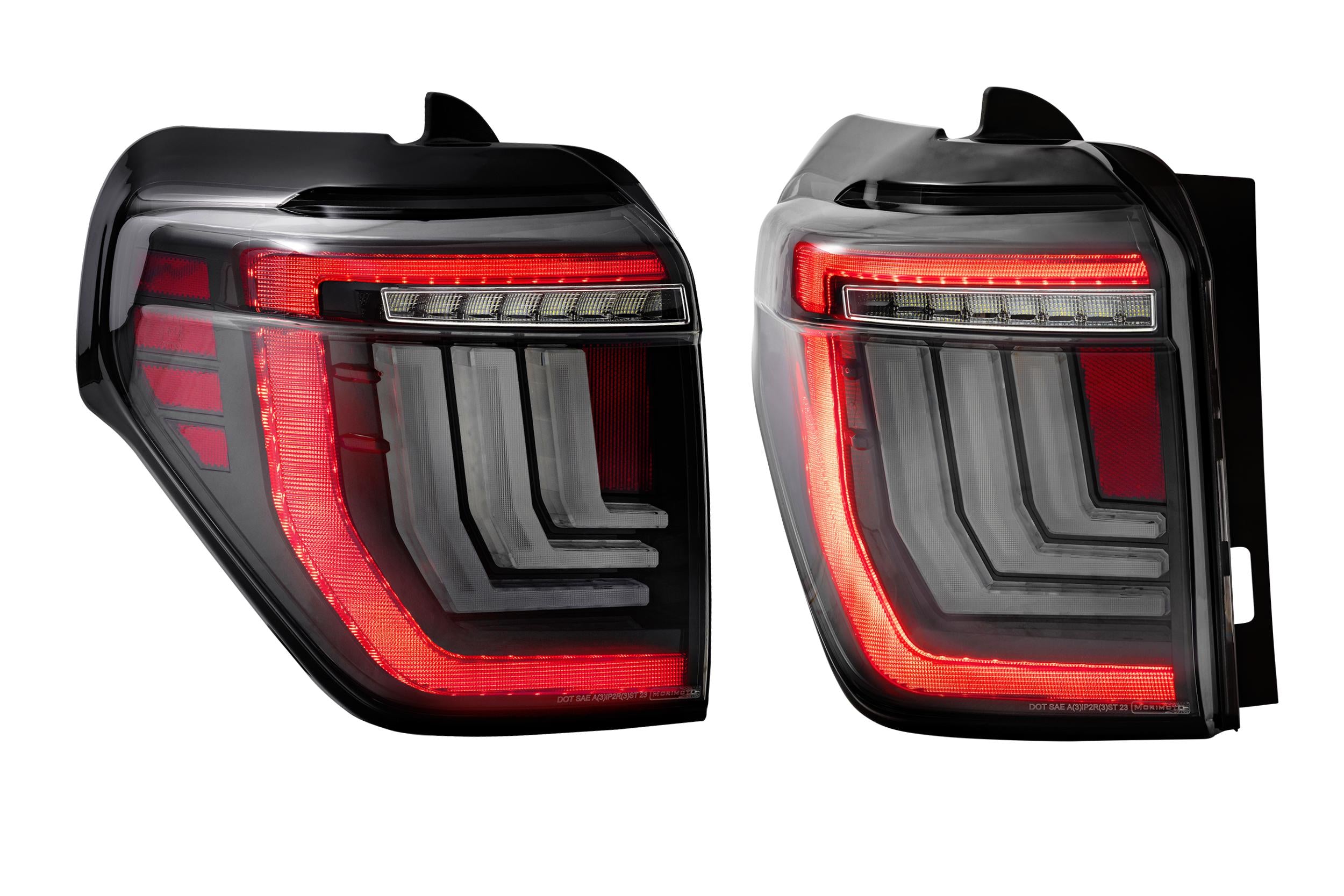 Morimoto XB LED Tail Lights: Toyota 4Runner (10-24 / Smoked Lens / Set)