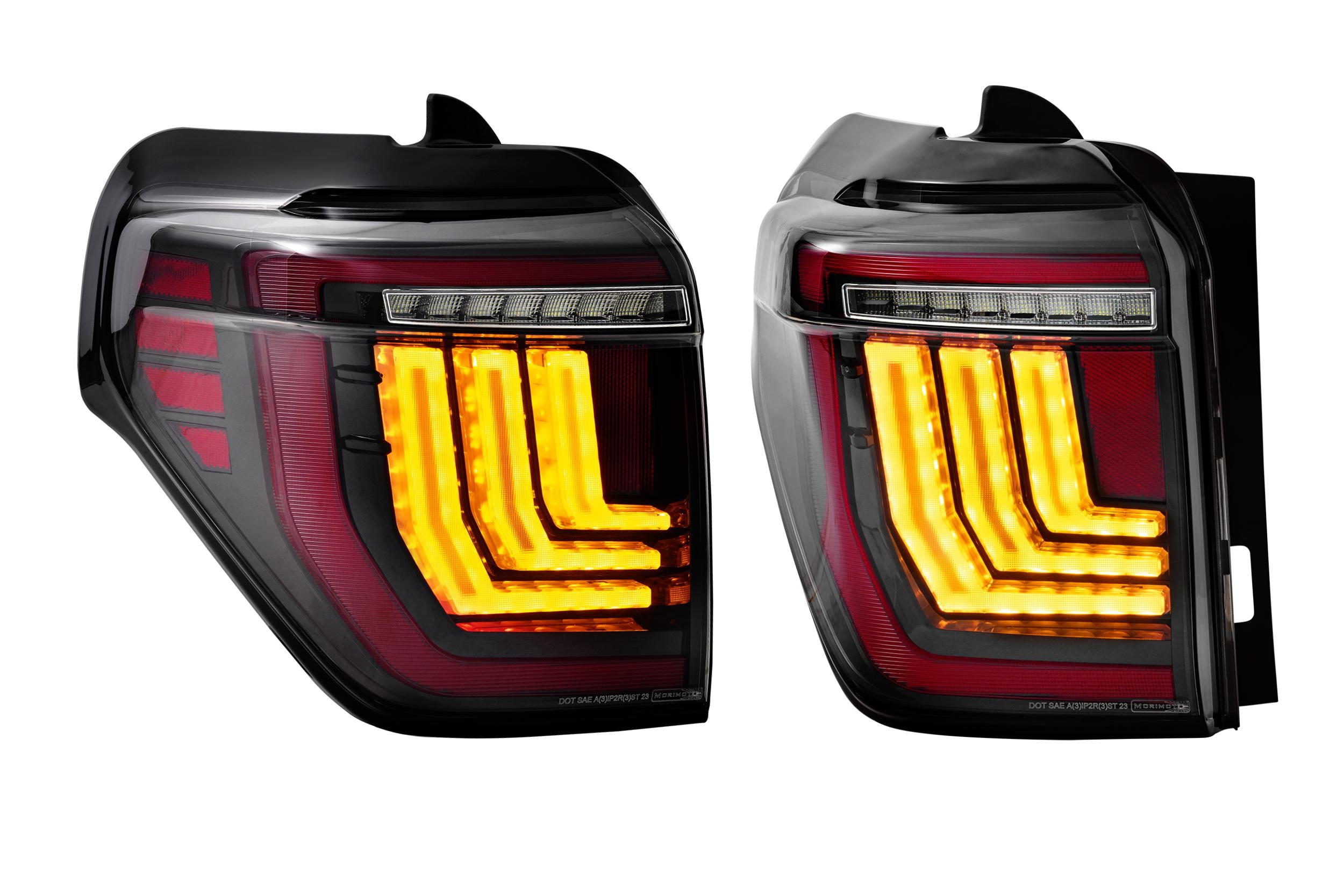 Morimoto XB LED Tail Lights: Toyota 4Runner (10-24 / Smoked Lens / Set)