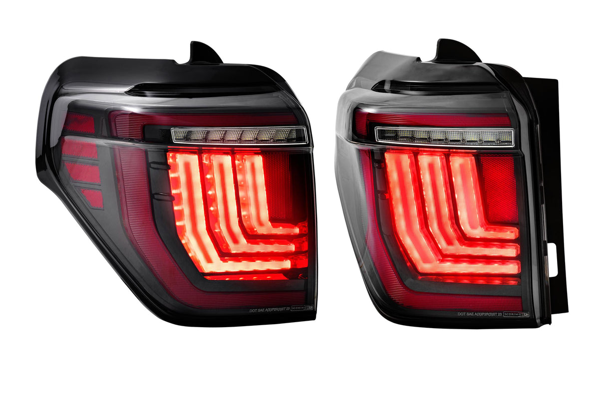 Morimoto XB LED Tail Lights: Toyota 4Runner (10-24 / Smoked Lens / Set)