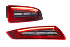 Morimoto XB LED Tail Lights: Porsche 911 997.1 (05-08 / Red Lens / Set)