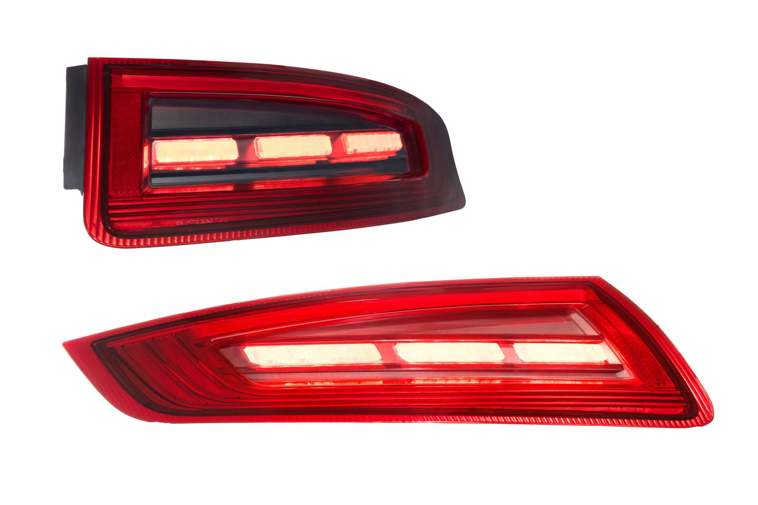 Morimoto XB LED Tail Lights: Porsche 911 997.1 (05-08 / Red Lens / Set)